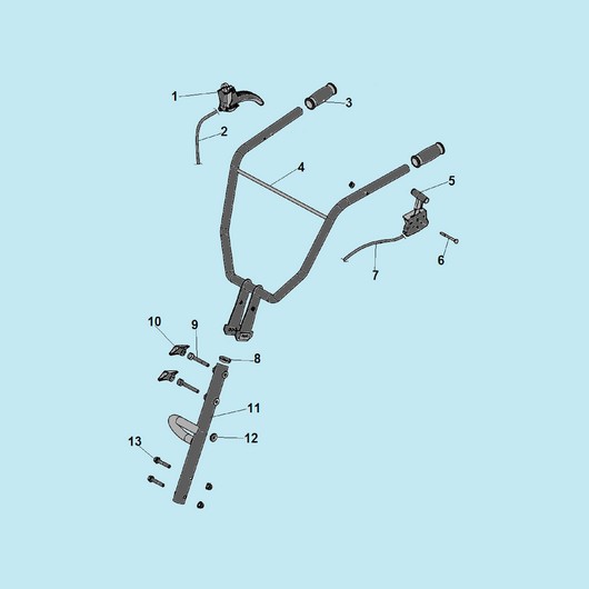 Рукоятки и управление Champion BC4311